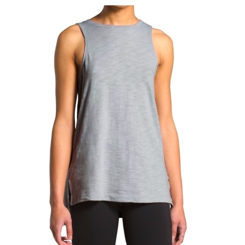 The North Face Emerine Tank Top Grey Heather Shirt Women’s Small